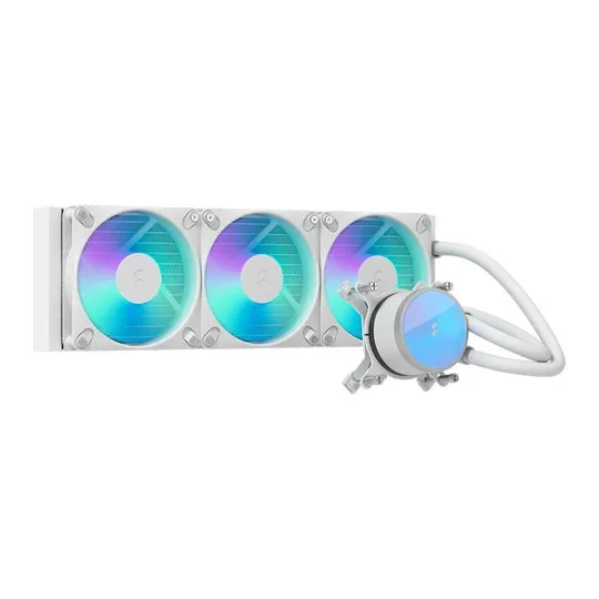 Fractal Design Radius 360 RGB All-in-One Liquid CPU Cooler - White - FD-W-RA1-3603, image 1 of 1