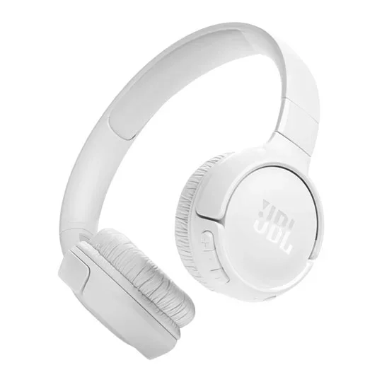 JBL Tune 520BT White Wireless Bluetooth On Ear Foldable Headset Music & Calls, image 1 of 1