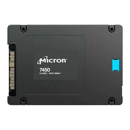 Micron 7450 PRO 1.92TB U.3 2.5" NVMe SSD, image 1 of 1