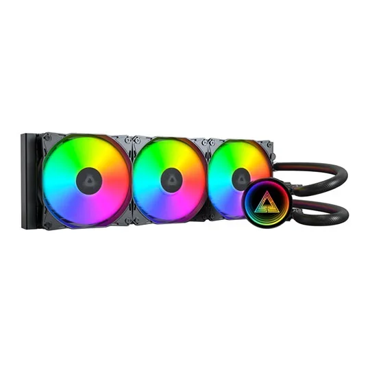 Montech LightFlow ARGB 360 All In One 360mm Black Intel / AMD CPU Water Cooler, image 1 of 1