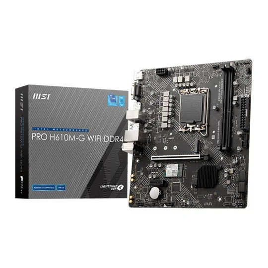 MSI PRO H610M-G WIFI DDR4, image 1 of 1
