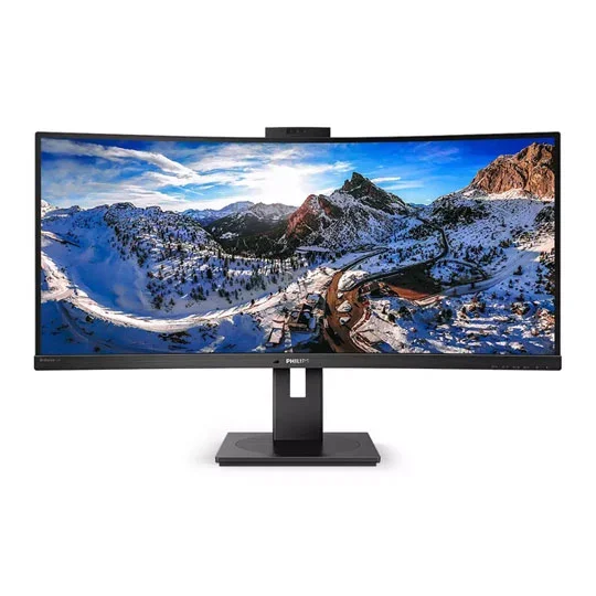 Philips 34" Curved UltraWide Quad HD 100Hz Monitor, image 1 of 1