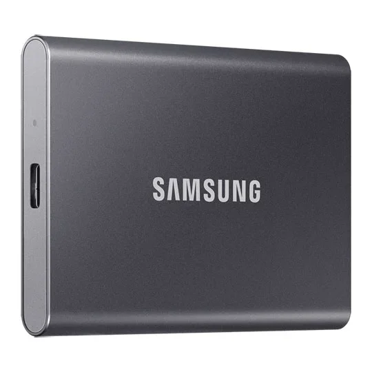 Samsung T7 1TB Portable External SSD USB-C/A Gen2 Grey PC/MAC, image 1 of 1