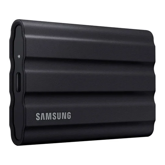Samsung T7 Shield Portable 2TB SSD Black USB3.2 Gen2 USB-C/A, image 1 of 1