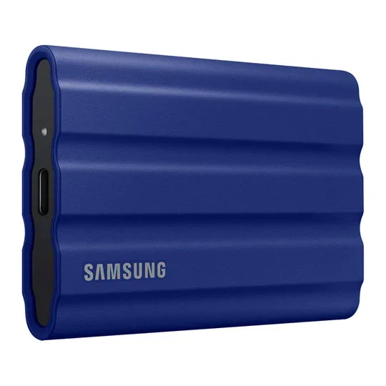 Samsung T7 Shield Portable 2TB SSD Blue USB3.2 Gen2 USB-C/A, image 1 of 1