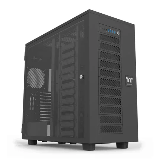 Thermaltake AX700 TG Tempered Glass Black Super Tower PC Case, image 1 of 1