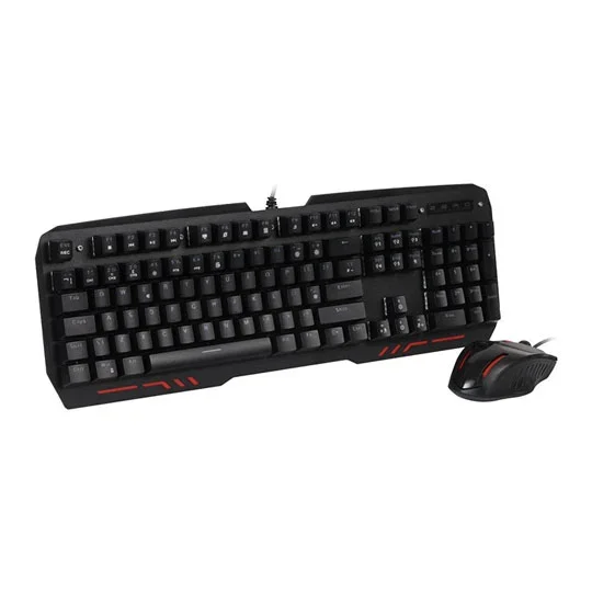 Xclio TEAMWOLF Z10 Mechanical RGB Gaming Keyboard Blue Switch and Mouse Combo Set, image 1 of 1
