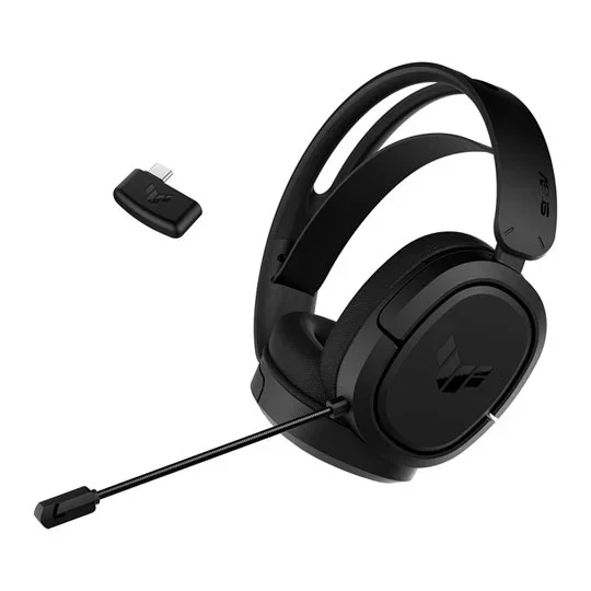 Asus TUF Gaming H1 7.1 Surround 2.4GHz Wireless Headset - PC, PlayStation 5, Nintendo Switch and XBOX