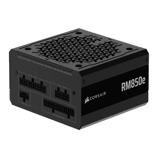 CORSAIR RMe Series RM850e 850 Watt CPCIE 5.1 Cybenetics Gold ATX 3.1 PSU, image 1 of 1