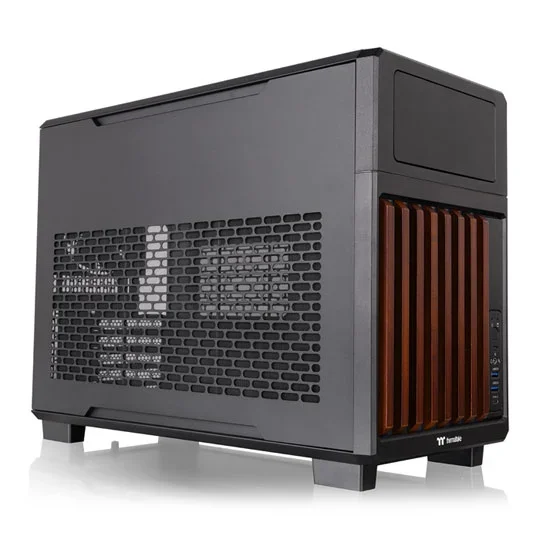 Thermaltake TR200 WS Black MicroATX Tower PC Gaming Case, image 1 of 1
