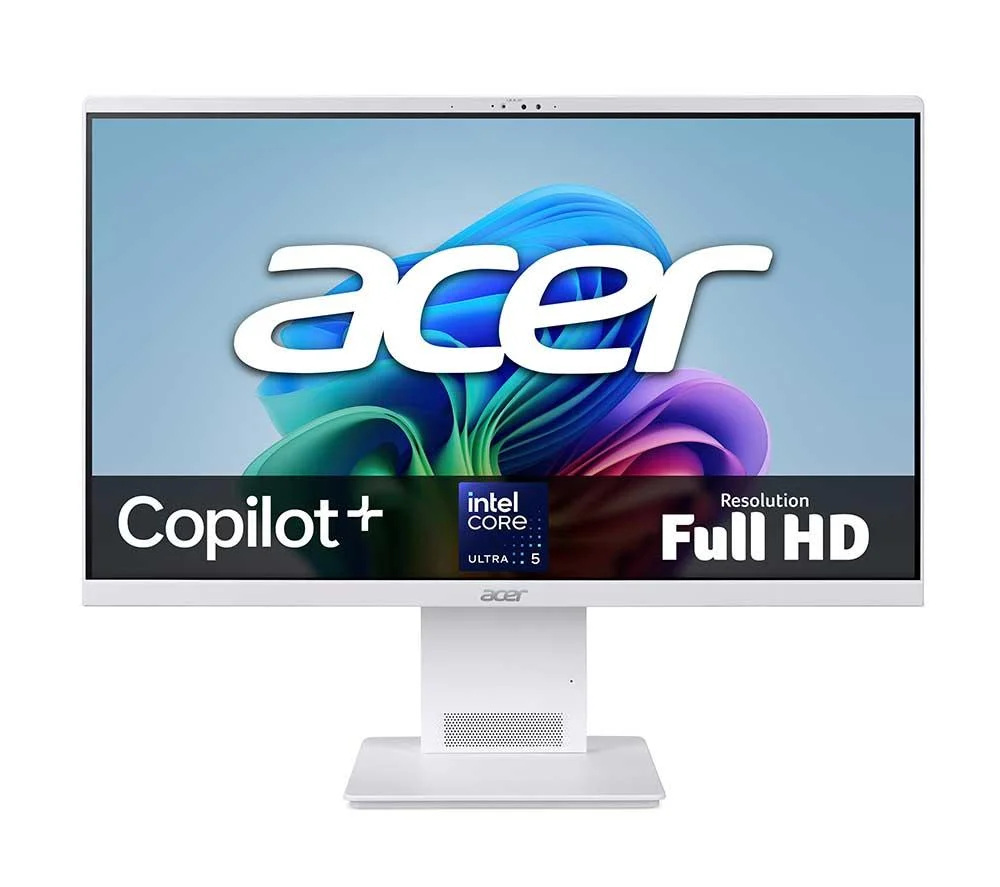 ACER Aspire S24B 23.8" All-in-One PC - Intel Core Ultra 5, 512 GB SSD, White, image 1 of 1