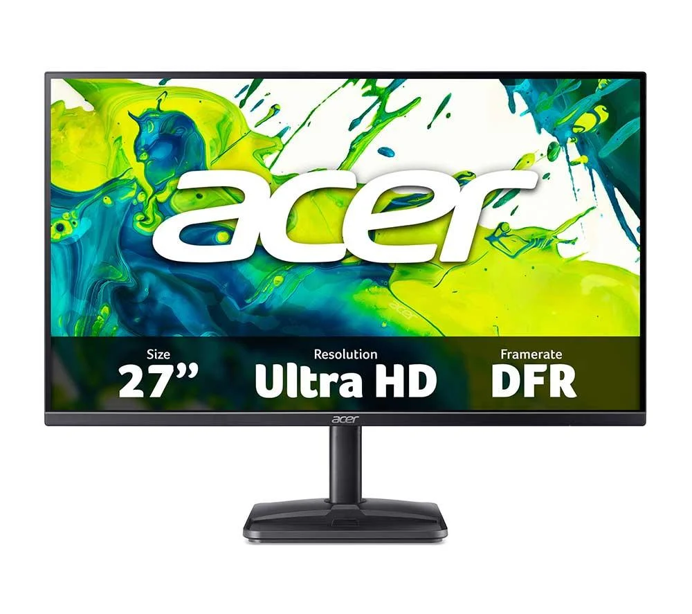 ACER EK271KL1 4K Ultra HD 27" IPS LCD Monitor - Black, image 1 of 1