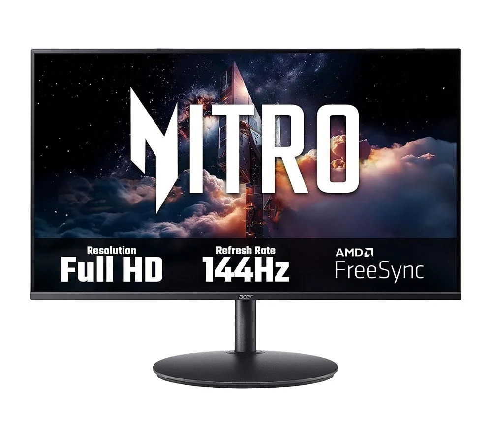 ACER Nitro XF270 P6 Ergo Full HD 27" IPS LCD Gaming Monitor - Black, image 1 of 1