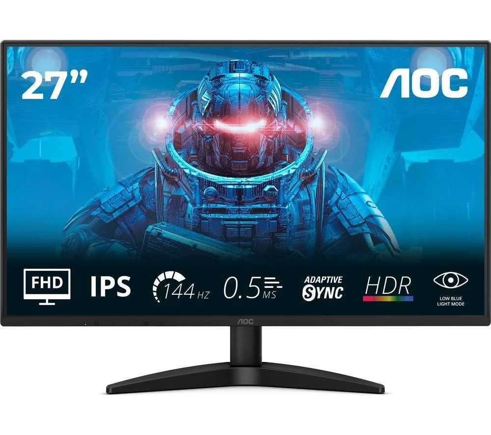 AOC 27B36X Full HD 27" IPS WLED Gaming Monitor - Black, image 1 of 1