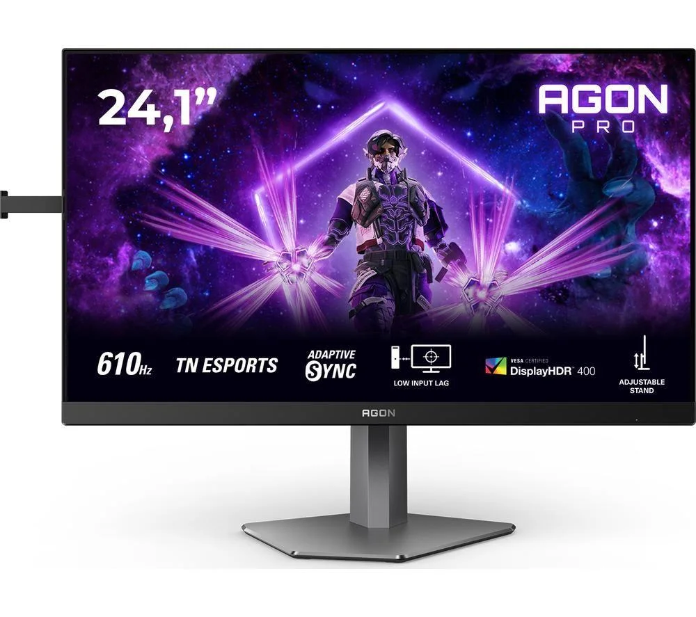 AOC AGON PRO AG246FK6 Full HD 24" E-TN WLED Gaming Monitor - Black, image 1 of 1
