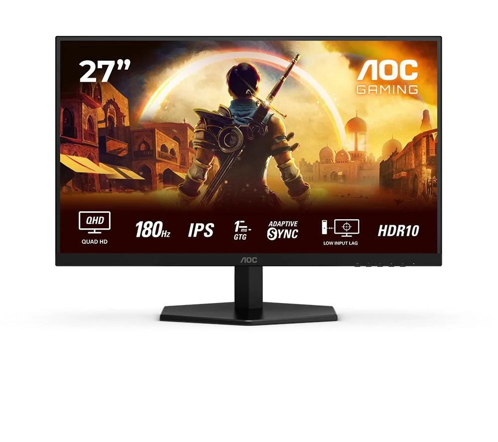 AOC Q27G42XE Quad HD 27" IPS LCD Gaming Monitor - Black, image 1 of 1