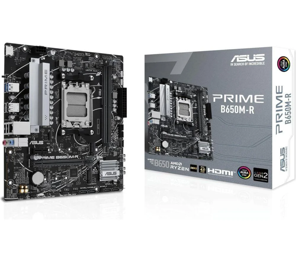 Asus Prime AMD B650M-R DDR5 Micro-ATX Motherboard - 90MB1H30-M0EAY0, image 1 of 1