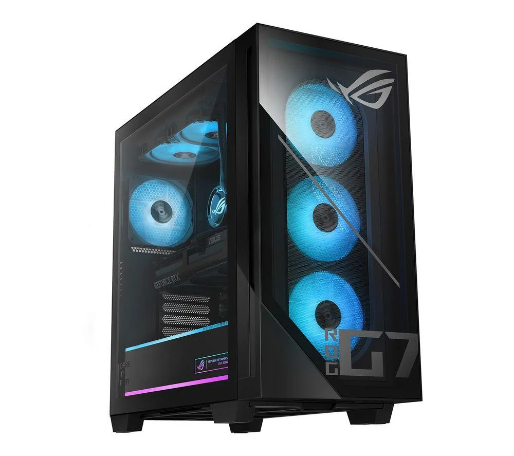 ASUS ROG G700 Gaming PC - AMD Ryzen 7, RTX 5070, 1 TB SSD, Black, image 1 of 1