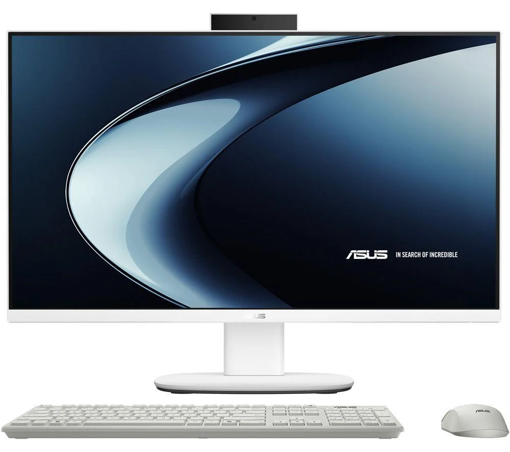 ASUS V440VAK 23.8" All-in-One PC - Intel Core 5 Processor 210H, 1 TB SSD, White, image 1 of 1