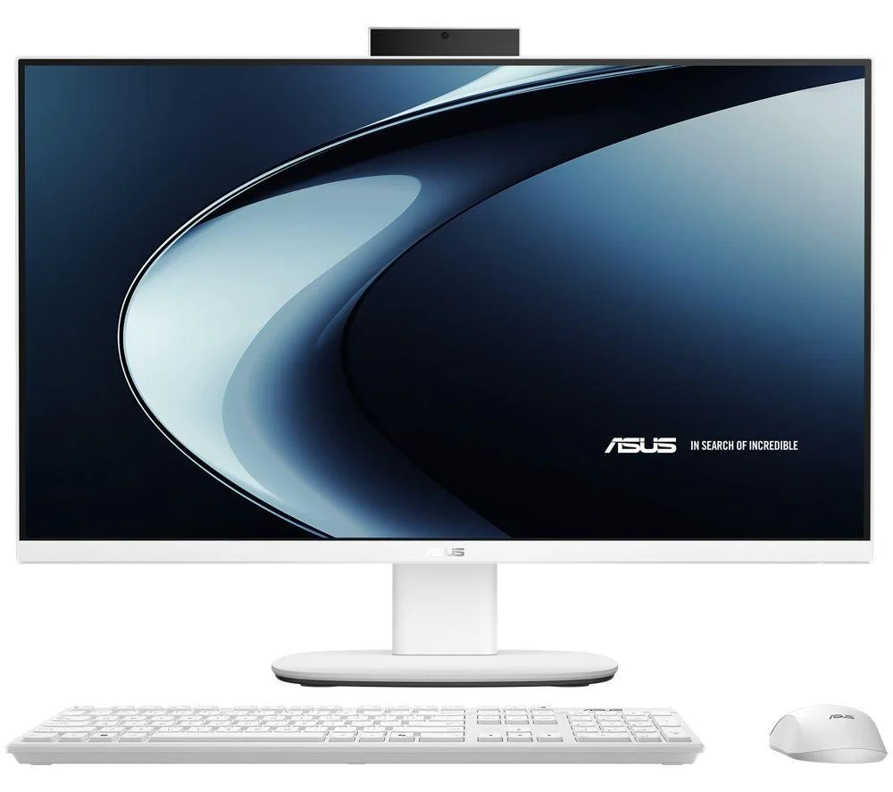 ASUS V470VAK 27" All-in-One PC - Intel Core 5 Processor 210H, 1 TB SSD, White, image 1 of 1