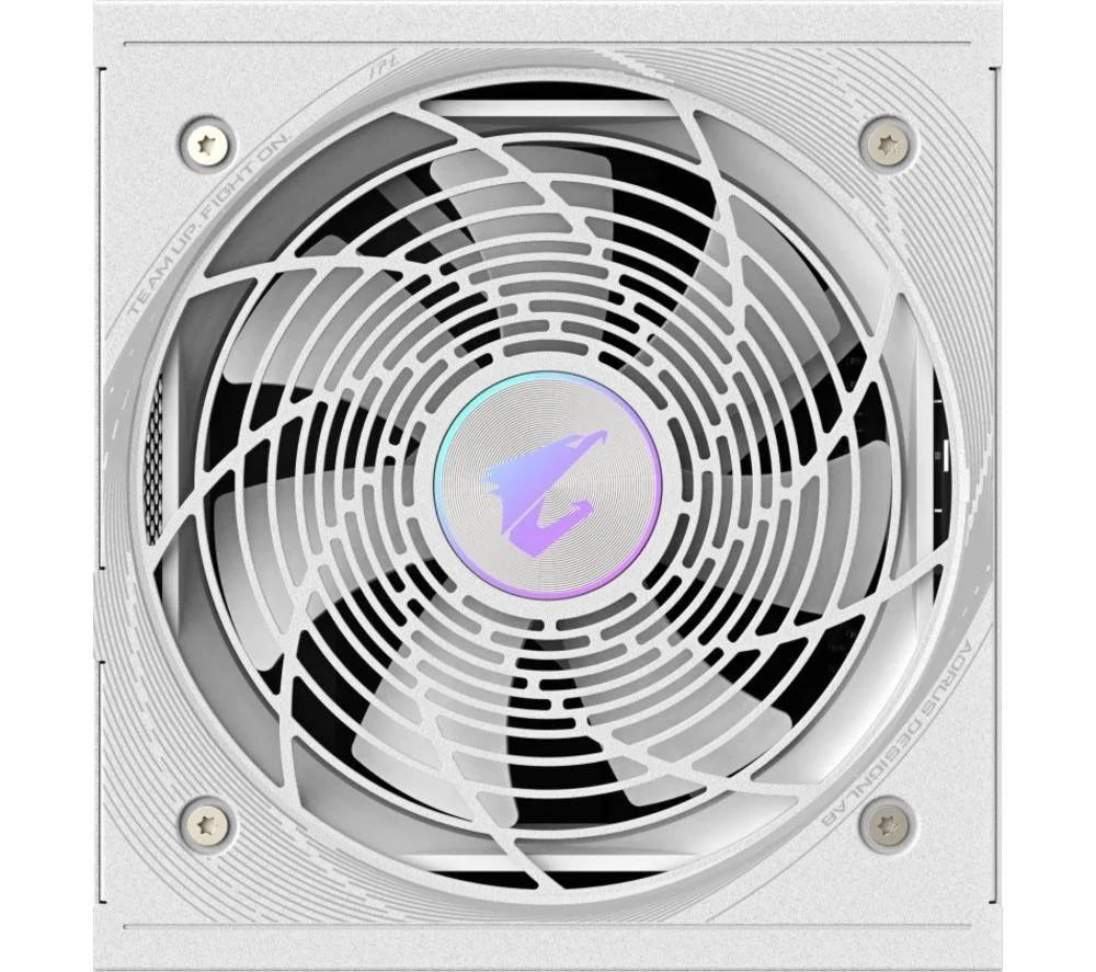 Gigabyte AORUS ELITE P1000W 80+ Platinum Modular PCIe 5.0 ICE Power Supply - White - GP-AE1000PM PG5 ICE, image 1 of 1