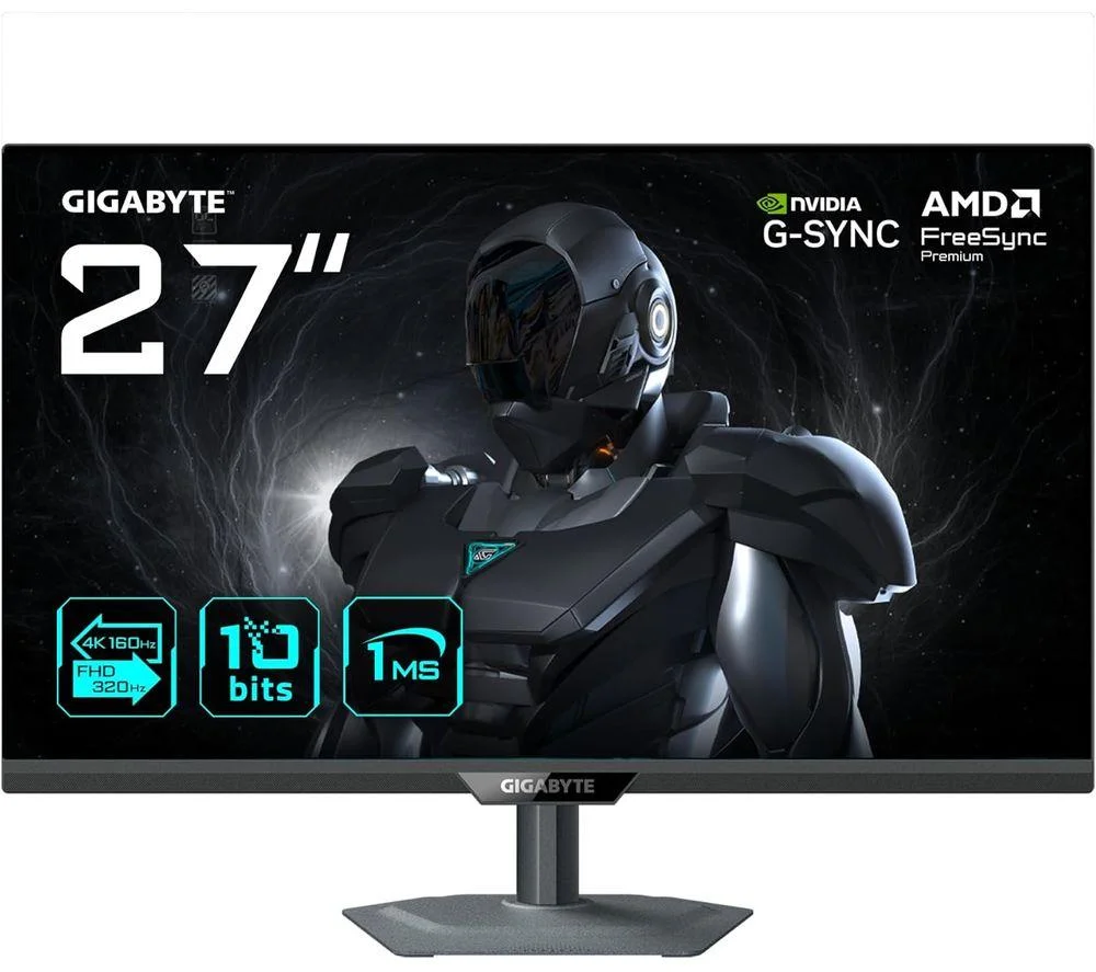 GIGABYTE G27UP 4K Ultra HD 27" IPS Gaming Monitor - Black, image 1 of 1
