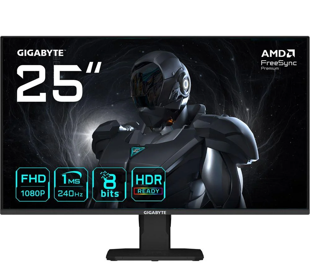 GIGABYTE GS25F2A Full HD 24.5" IPS LCD Gaming Monitor - Black, image 1 of 1