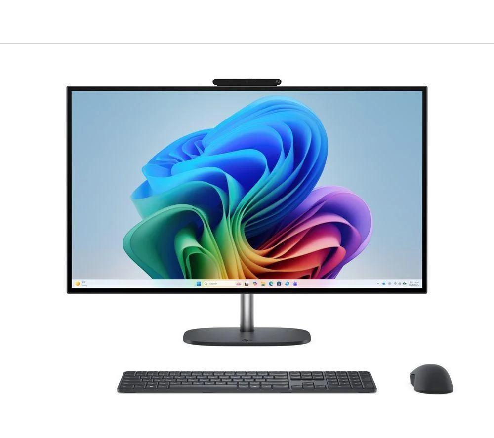 HP OmniStudio X Next Gen AI 27" All-in-One PC - Intel Core Ultra 7, 1 TB SSD, Eclipse Grey, Silver/Grey, image 1 of 1