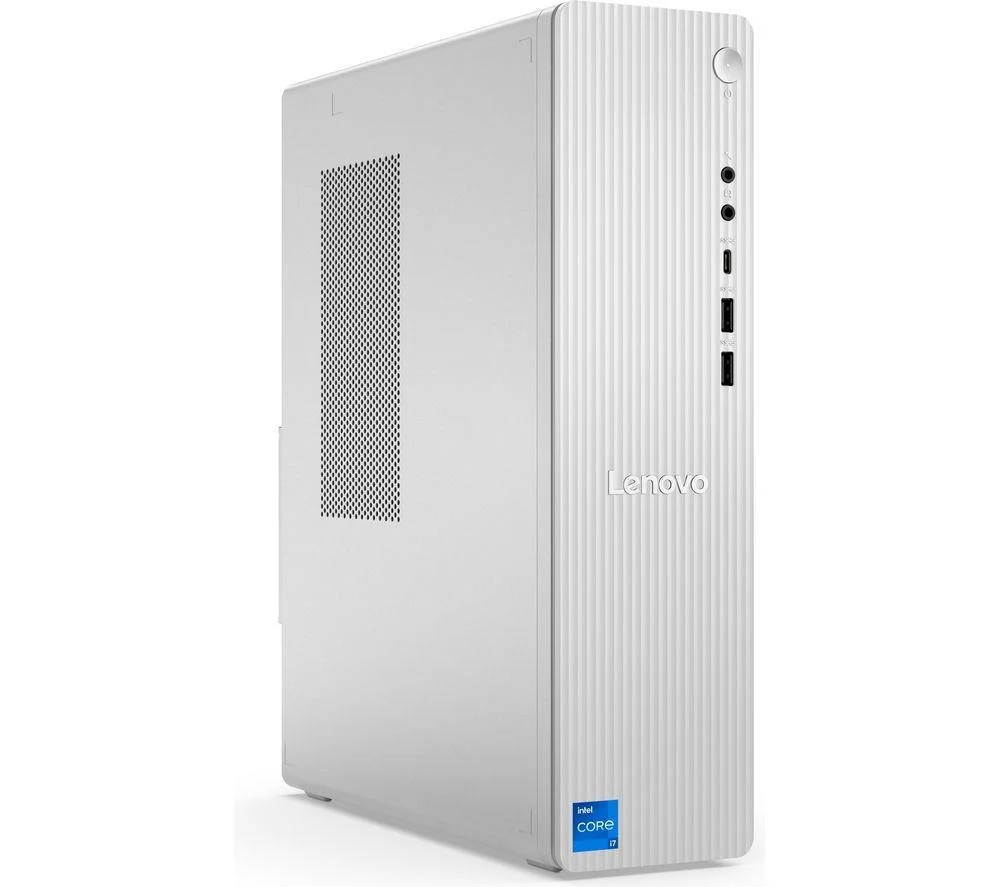 LENOVO IdeaCentre Desktop PC - Intel Core i5, 1 TB SSD, Grey, Silver/Grey, image 1 of 1