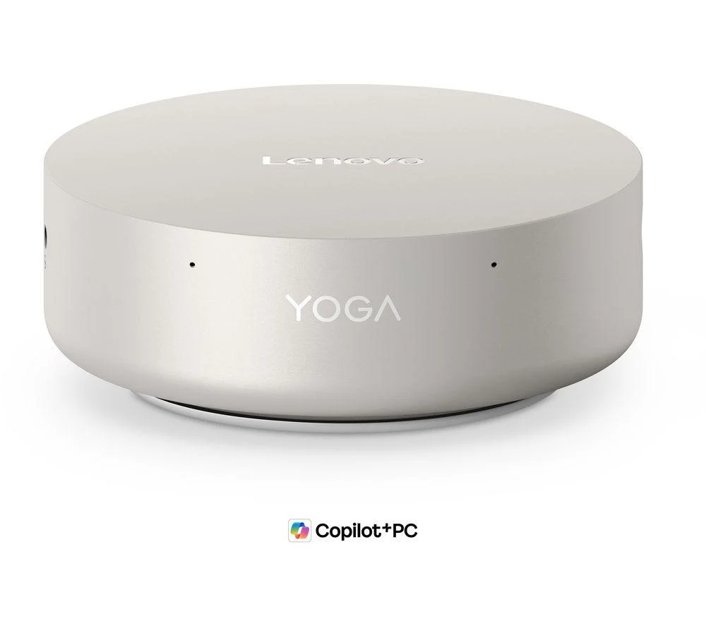 LENOVO Yoga Mini U5 Desktop PC - Intel Core Ultra 5, 512 GB SSD, Seashell, Silver/Grey, image 1 of 1
