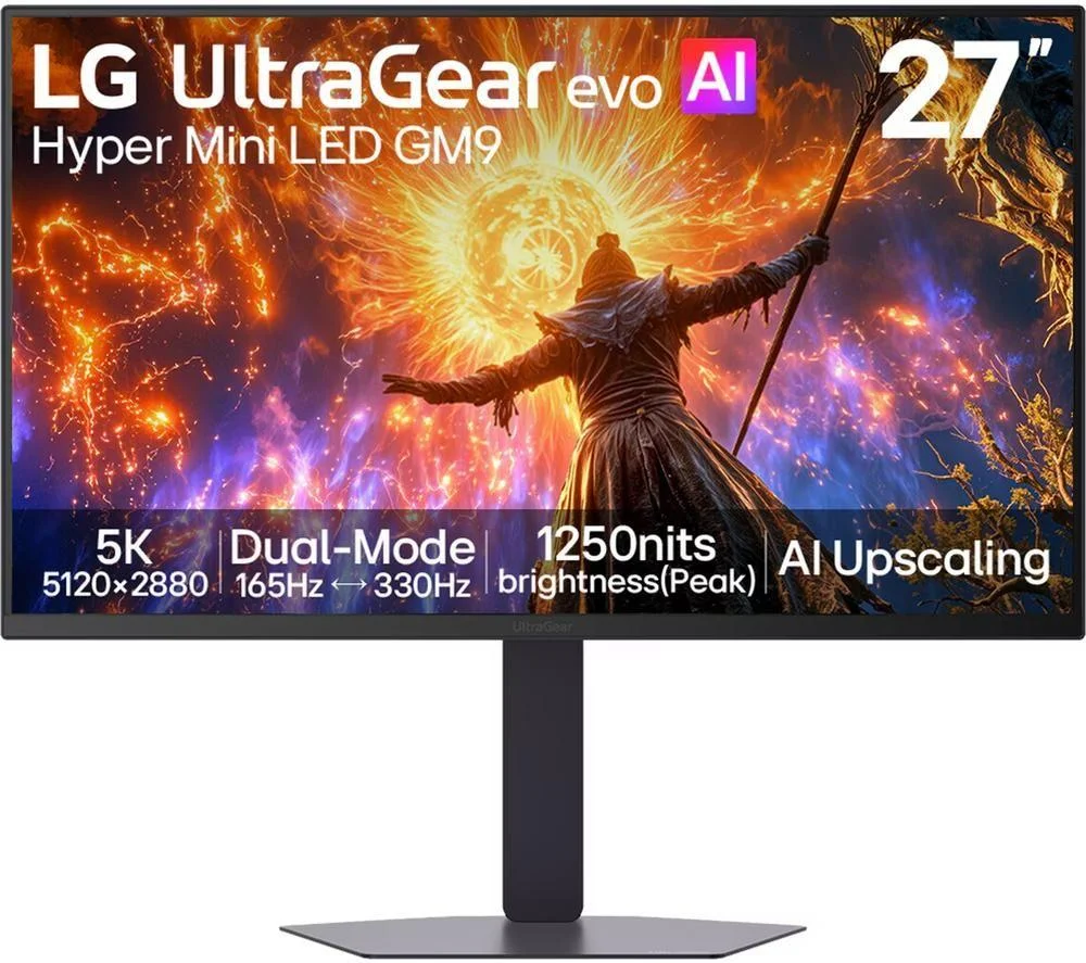 LG 27GM950B-B 27 inch IPS 4K UHD 360Hz Gaming Monitor, image 1 of 1