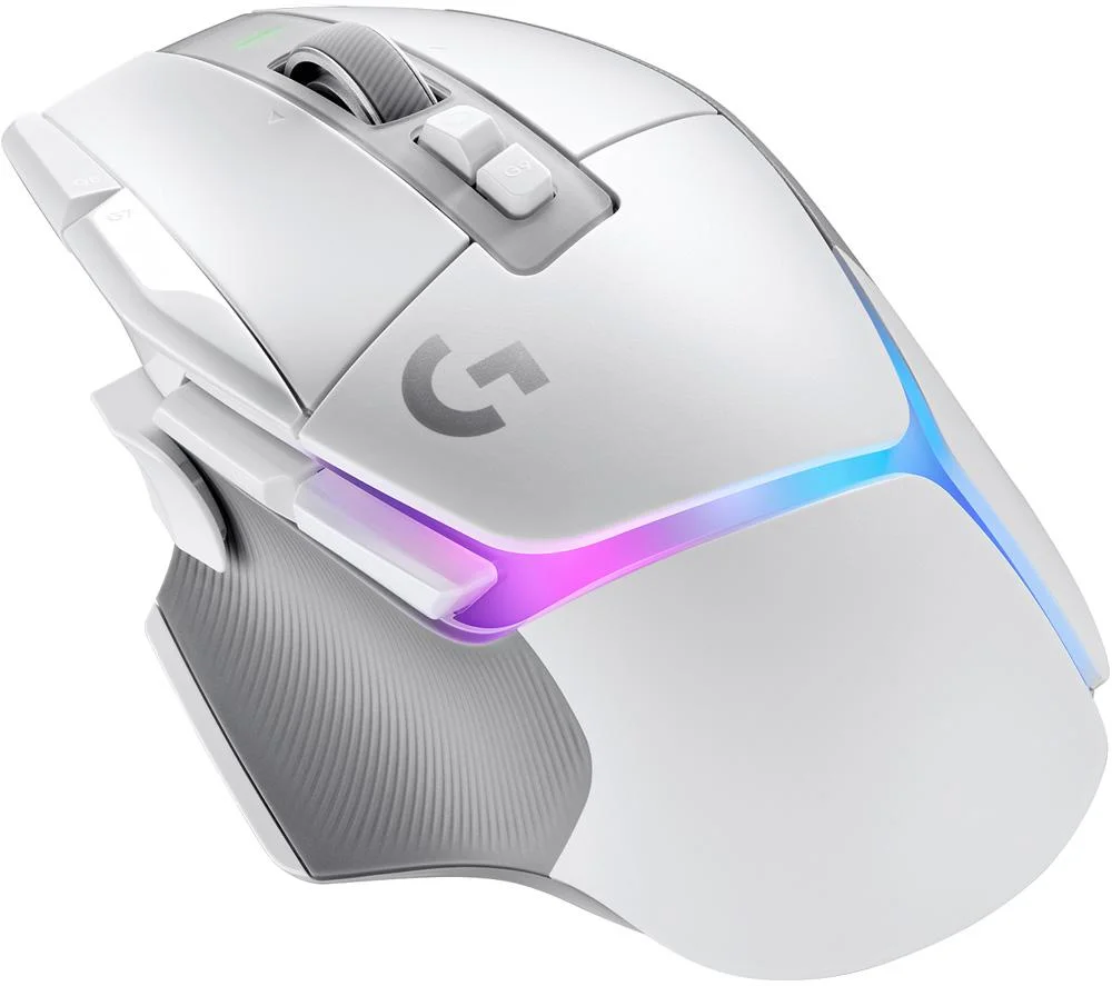 LOGITECH G502 X Plus Lightspeed Wireless Optical Gaming Mouse - White, image 1 of 1