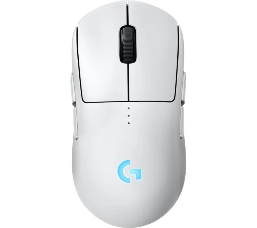 LOGITECH PRO 2 Lightspeed RGB Wireless Optical Gaming Mouse - White, image 1 of 1