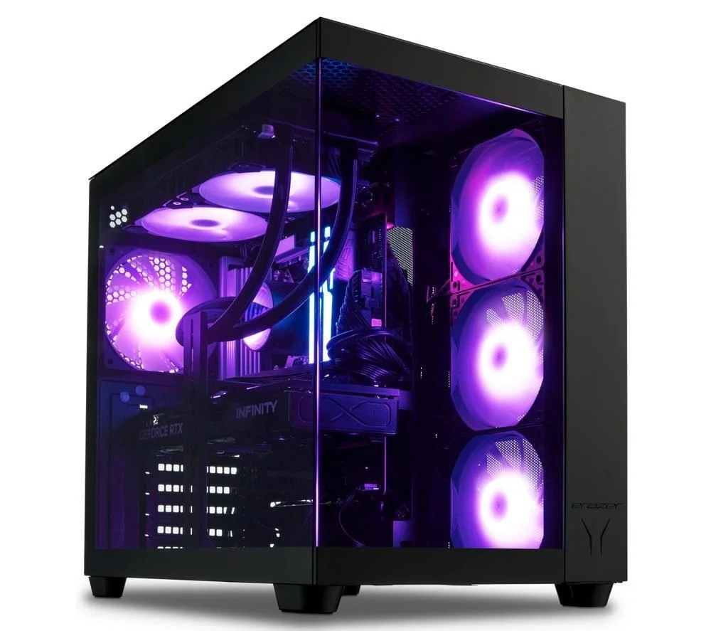 MEDION Erazer Tank X15 Gaming PC - AMD Ryzen 7, RTX 5060 Ti, 1 TB SSD, Black, image 1 of 1