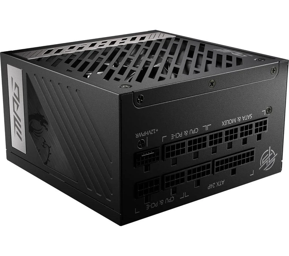 MSI MPG A1000G PCIE5 Modular ATX PSU - 1000 W, image 1 of 1