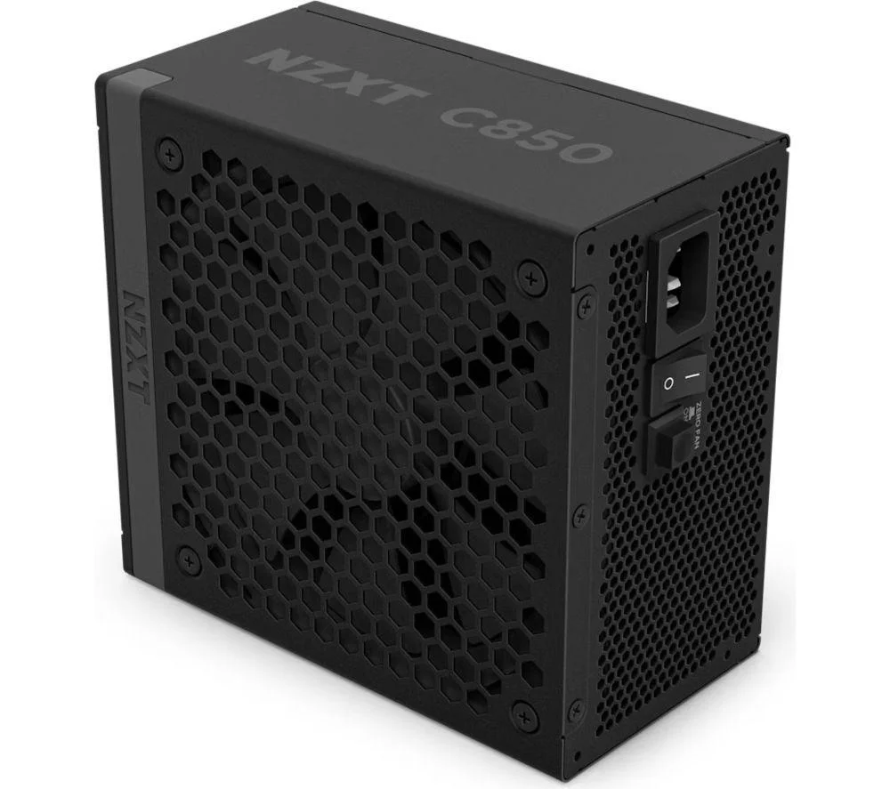 NZXT C850 Fully Modular Cybernetics A- 80 Plus Gold ATX 3.1 Black PSU - PA-8G2BB-UK, image 1 of 1