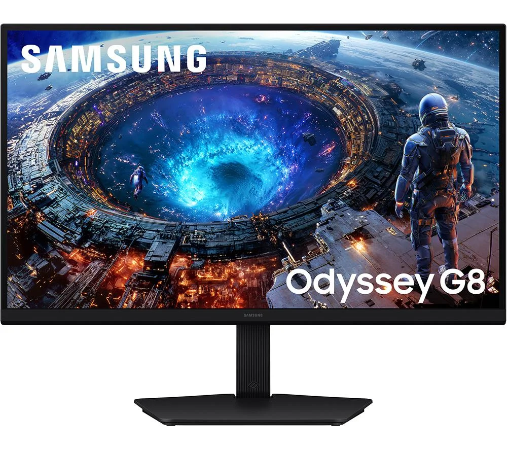 SAMSUNG Odyssey G8 G80HF 5K 27" IPS Gaming Monitor - Black, Silver/Grey, image 1 of 1