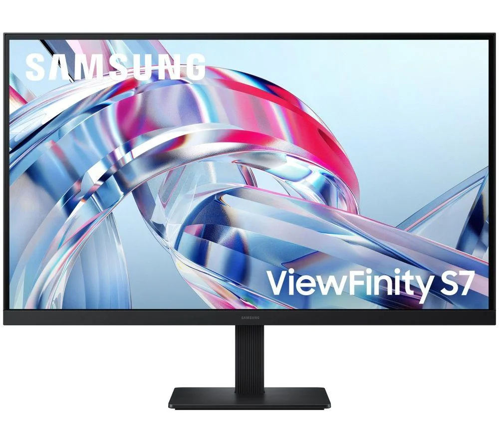 SAMSUNG ViewFinity S7 LS27H700EAUXXU 4K Ultra HD 27" IPS Monitor - Black, image 1 of 1