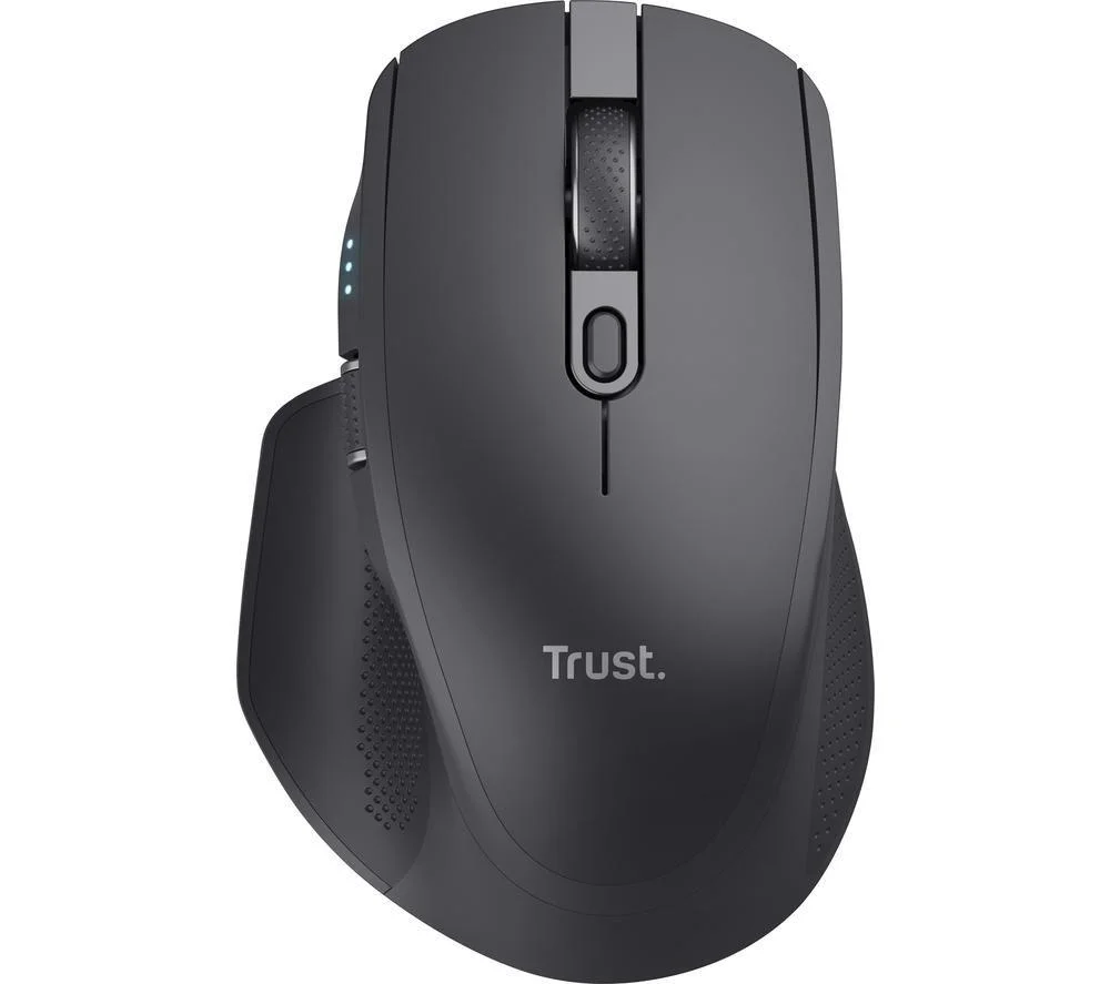 Trust Ferro Hyperscroll Right-hand RF Wireless Optical 3200 DPI Mouse - Black, image 1 of 1