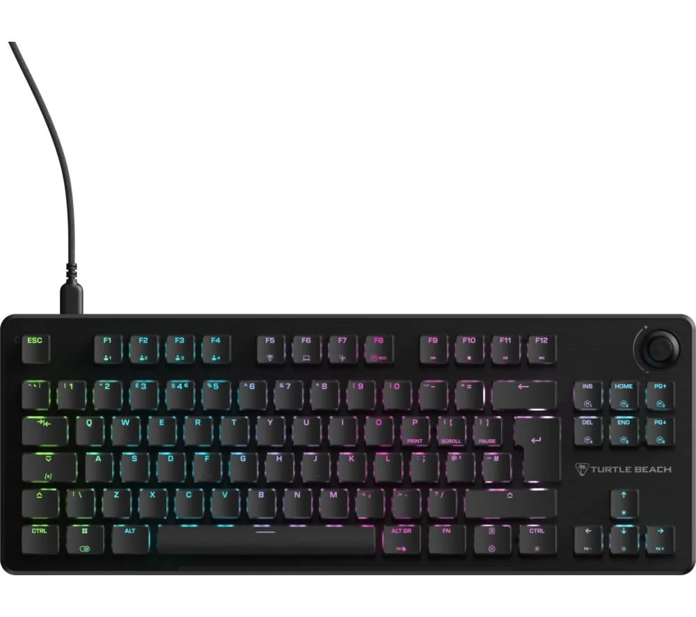 TURTLE BEACH Vulcan II TKL RGB Mechanical Gaming Keyboard - Black, image 1 of 1