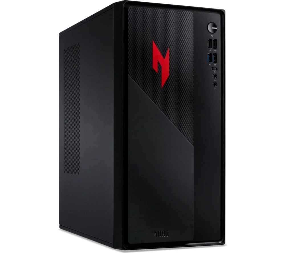 ACER Nitro N20-100 Gaming PC - Intel Core i5, RTX 5060, 1 TB SSD, Black, image 1 of 1