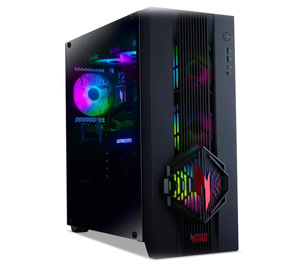 ACER Nitro N70 Gaming PC - AMD Ryzen 9, RTX 5090, 2 TB SSD, Black, image 1 of 1