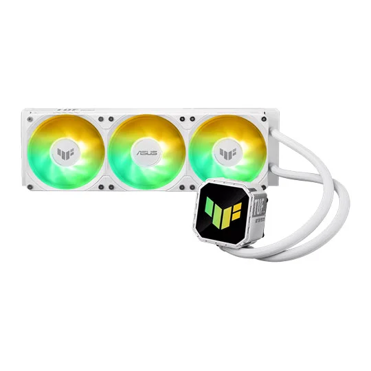 ASUS TUF Gaming LC III 360mm ARGB LCD AIO Liquid CPU Cooler - 90RC01A1-B0EAY0, image 1 of 1