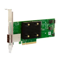 Broadcom HBA 9500-8e Tri-Mode - Storage controller - 8 Channel - SATA 6Gb/s / SAS 12Gb/s / PCIe 4.0 (NVMe) - PCIe 4.0 x8, image 1 of 1