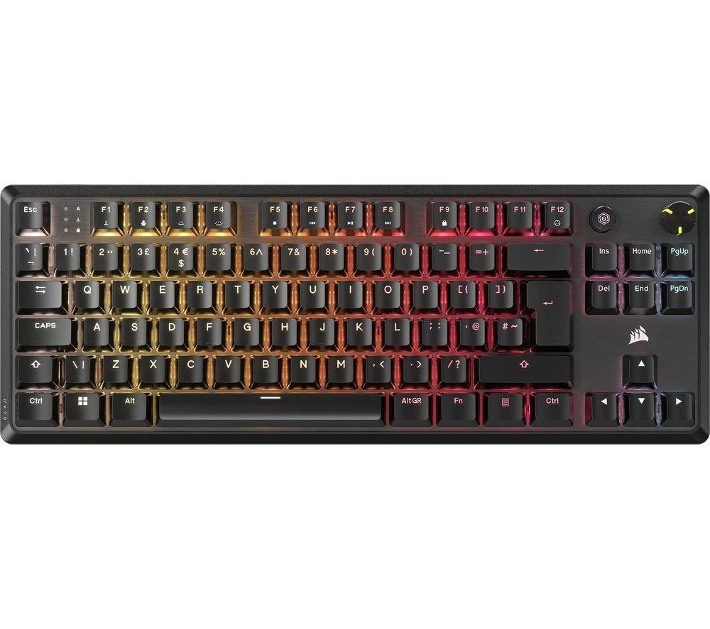 CORSAIR K70 Core TKL RGB Mechanical Gaming Keyboard - Black, image 1 of 1