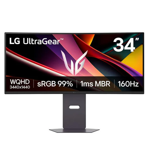 LG 34G600A-B 34 inch Ultra Wide QHD 160Hz Monitor, image 1 of 1