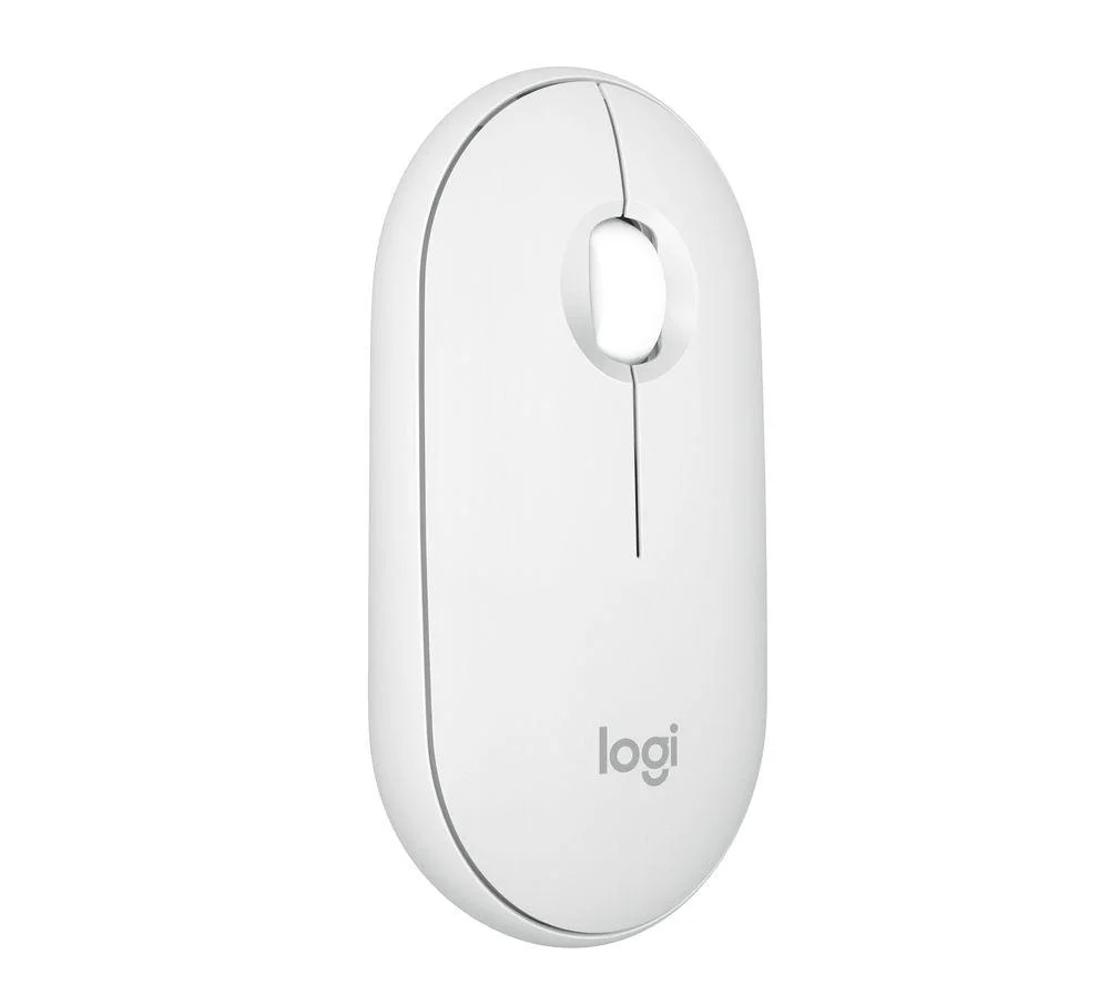 LOGITECH Pebble 2 M350S Wireless Optical Mouse - Offwhite, White,Cream, image 1 of 1