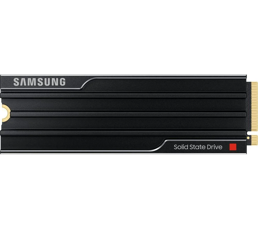 SAMSUNG 9100 PRO M.2 Internal SSD with Heatsink - 2 TB, Black, image 1 of 1