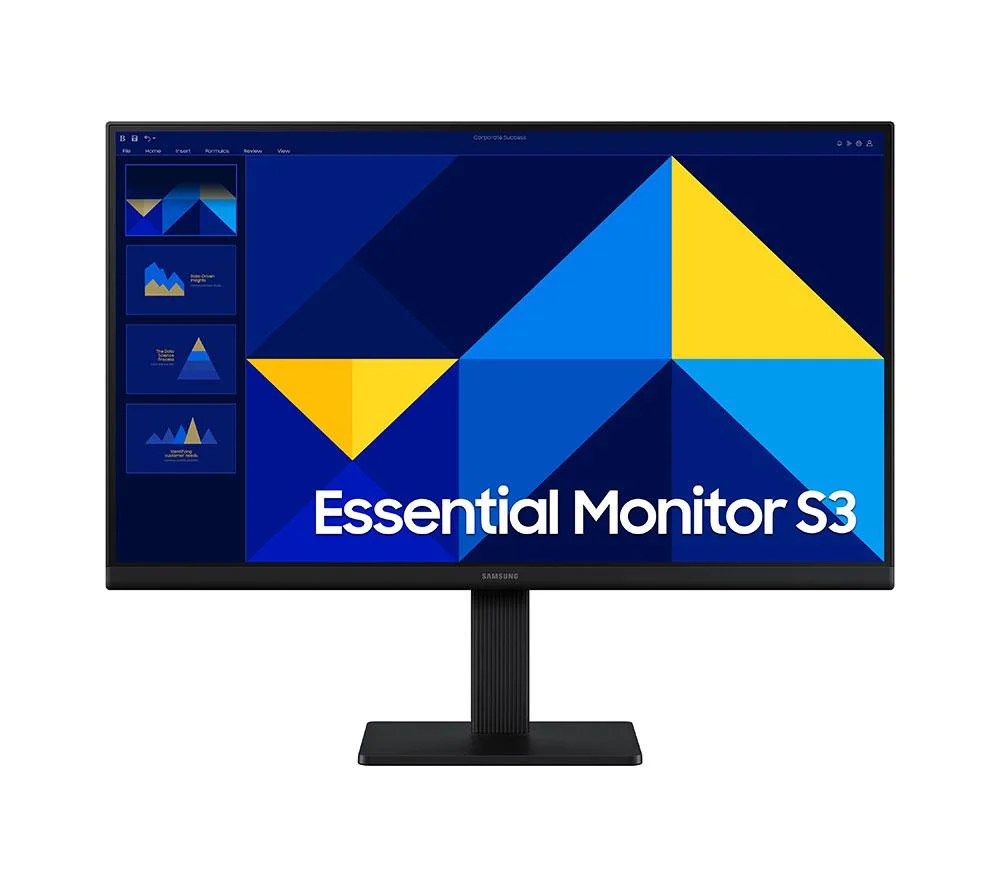 SAMSUNG LS22D300GAUXXU Full HD 22" IPS LCD Monitor - Black, image 1 of 1