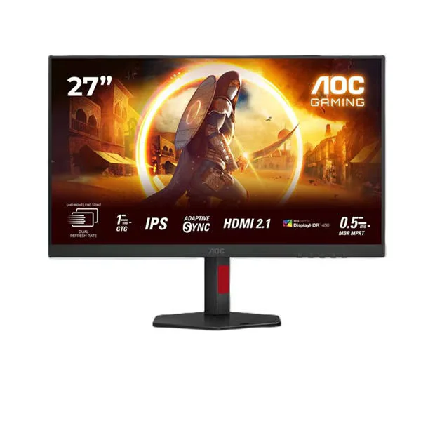 AOC U27G4R 27 Inch Fast IPS FHD 320Hz Dual Frame monitor, image 1 of 1